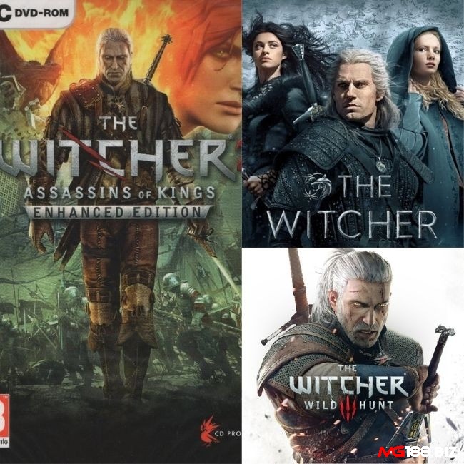 Cảnh chiến đấu kịch tính trong thế giới rộng lớn của The Witcher