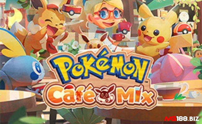 Trở thành chủ quán thần thánh trong pokemon cafe mix