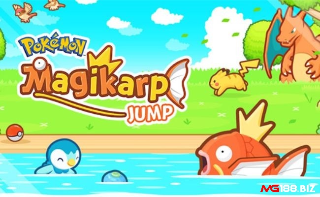 Chơi, nhảy và phát triển cùng magikarp trong pokemon jump