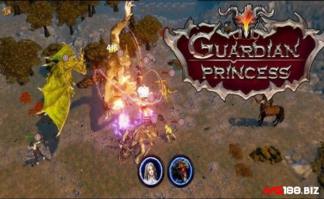 Guardian princess thu hút bởi dàn nhân vật công chúa xinh đẹp cùng cốt truyện đầy màu sắc