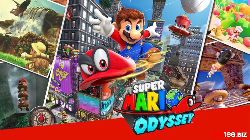 Top nintendo games -Game Nintendo Switch Super Mario Odyssey