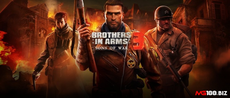 Game offline cho iOS Brothers in Arms 3 tuyệt vời