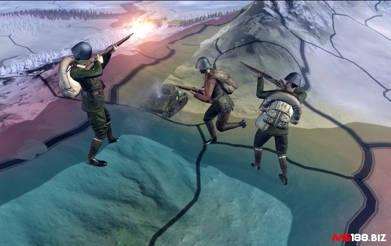 Hearts of Iron IV mang đến những trận đấu trực tuyến gay cấn