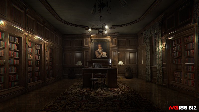 Đồ họa trong Layers of Fear được thiết kế rất tỉ mỉ và chân thực