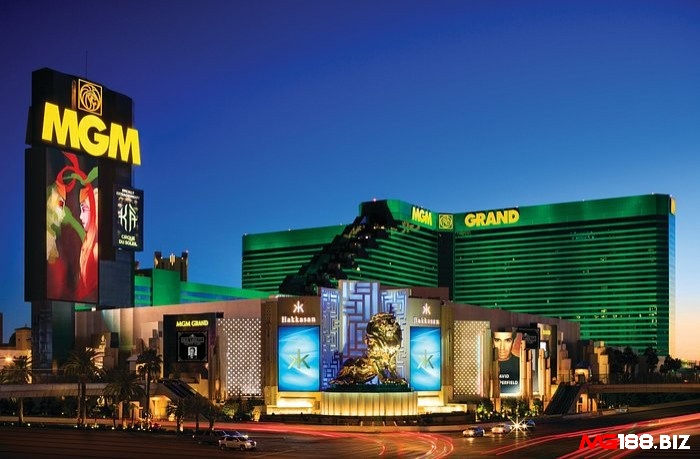 Sòng bạc Las Vegas nổi tiếng 15.930 m² MGM Grand