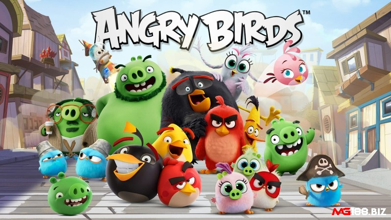 Top những game hay nhất - Angry Birds