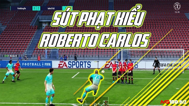 Trivela được coi là cách sút phạt FIFA mang thương hiệu Roberto Carlos